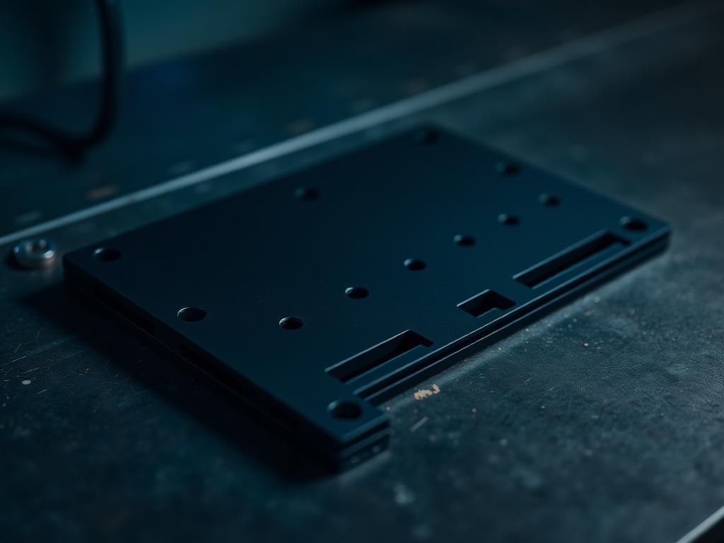 CNC-machined HDPE plates — custom CNC machined by CNC-Parts.com.au