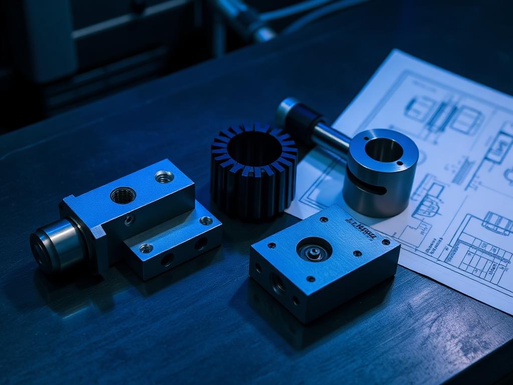 Prototype components — custom CNC machined by CNC-Parts.com.au